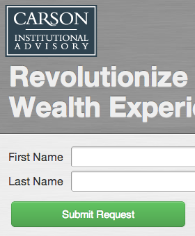 Carson Wealth Form